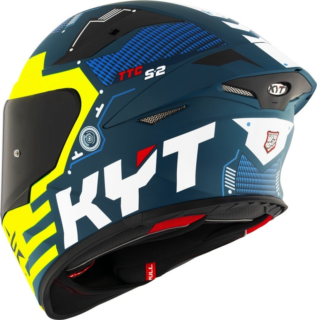 KYT TT-Revo Fuselage Helmet yellow matt M (57/58) Figure 4