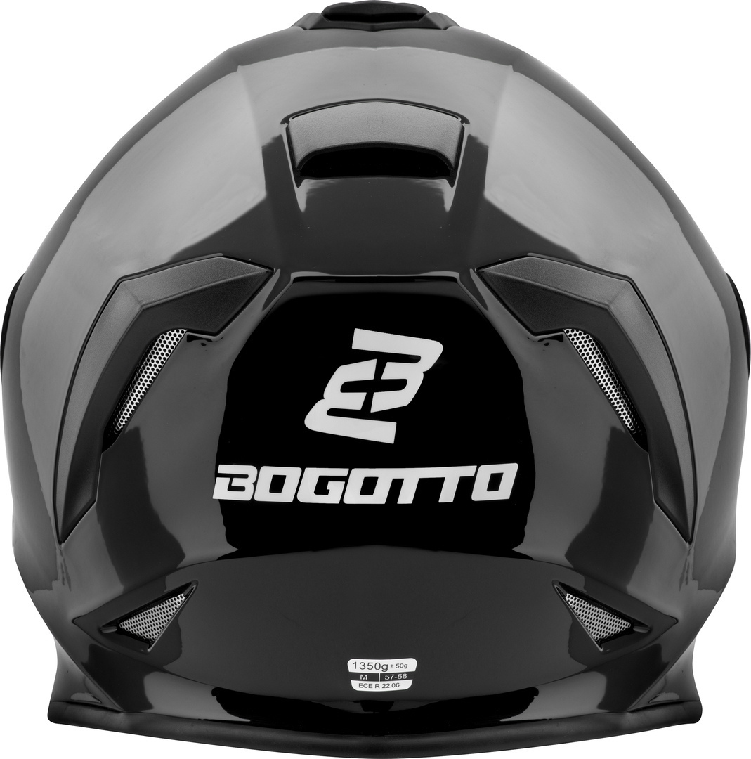 Bogotto H151 Solid Helmet black S Figure 6