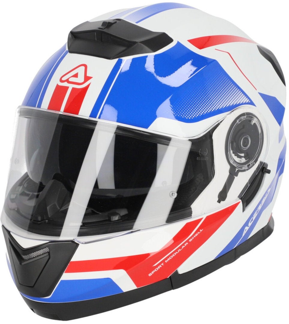 Acerbis Serel 2024 Klapphelm weiß/rot/blau XL (61) Abbildung 1