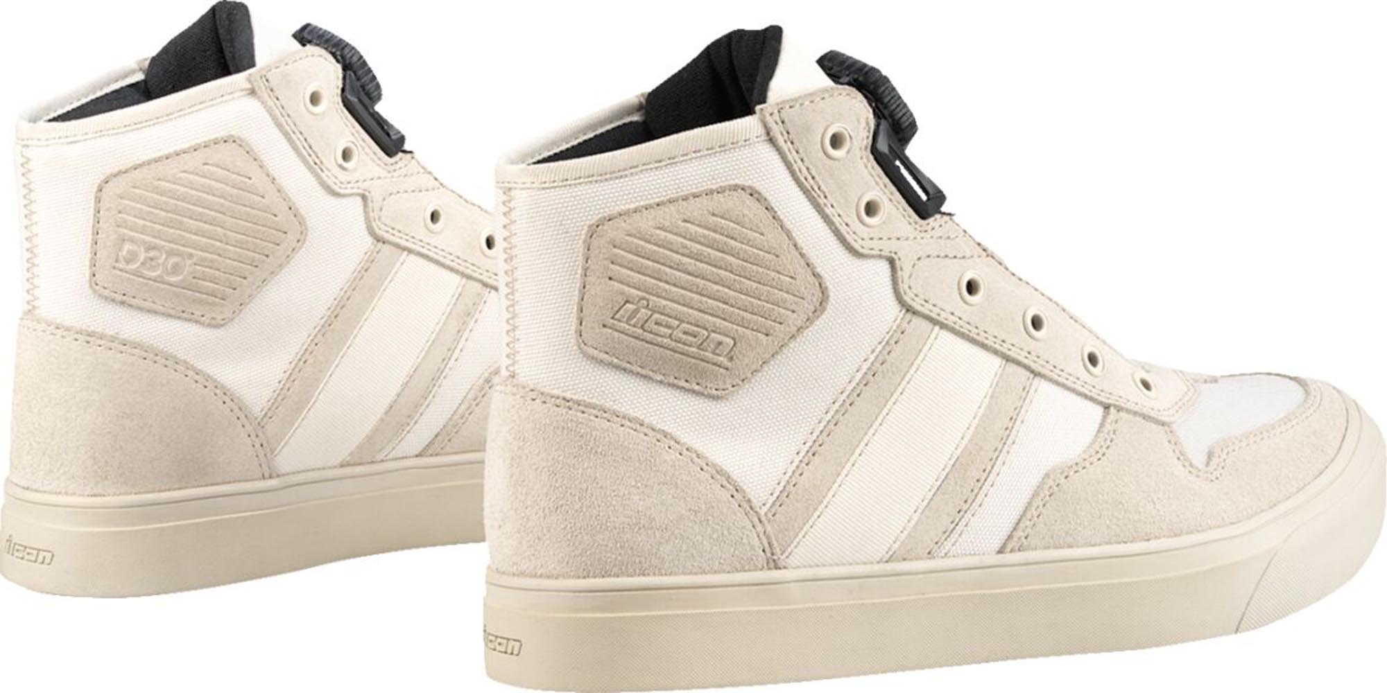 Icon Dog Days CE Chaussures moto Blanc/beige 45 Figure 3