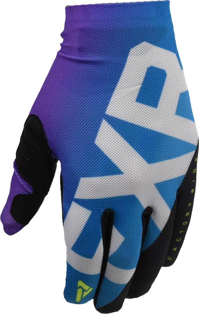 FXR Slip-On Air Mănuși de motocross albastru/negru S Figura 1