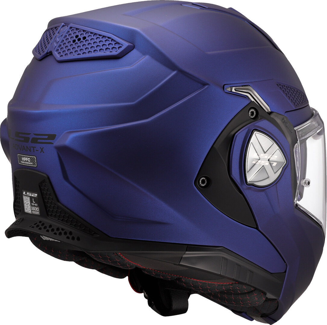 LS2 FF901 Advant X Solid Kypärä Sininen Matt M (57/58) Kuva 5
