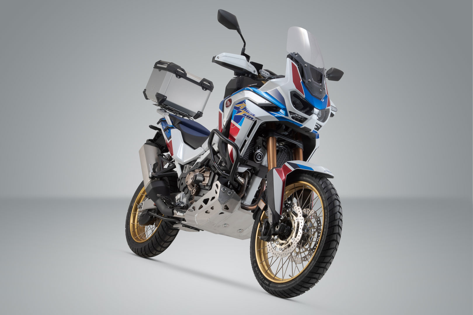 Sistem top case SW-Motech TRAX ADV - Argintiu. Honda CRF1100L / Adv Sports (19-). Figura 2