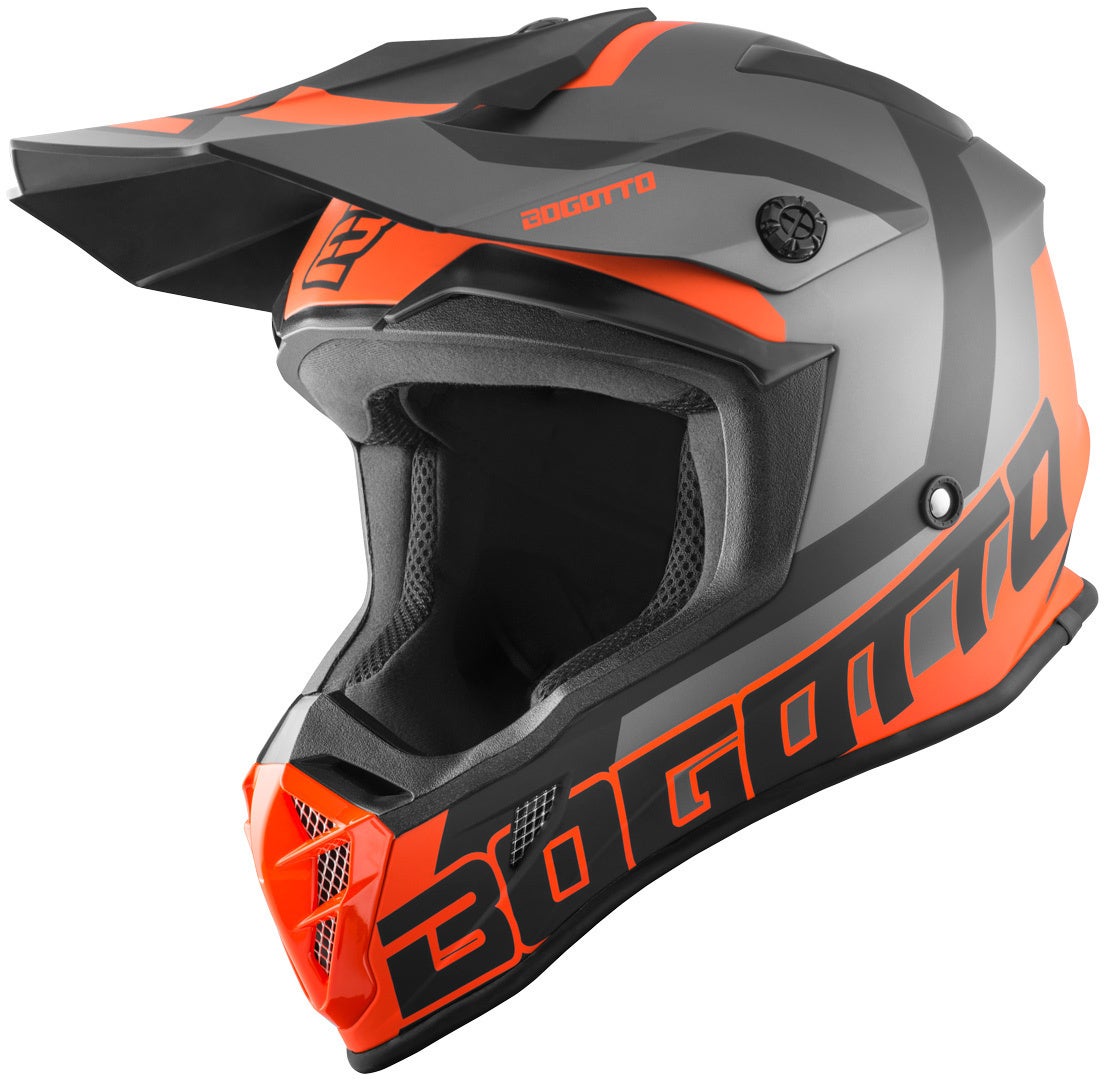 Bogotto V332 Unit Motocross Helm orange M Abbildung 1