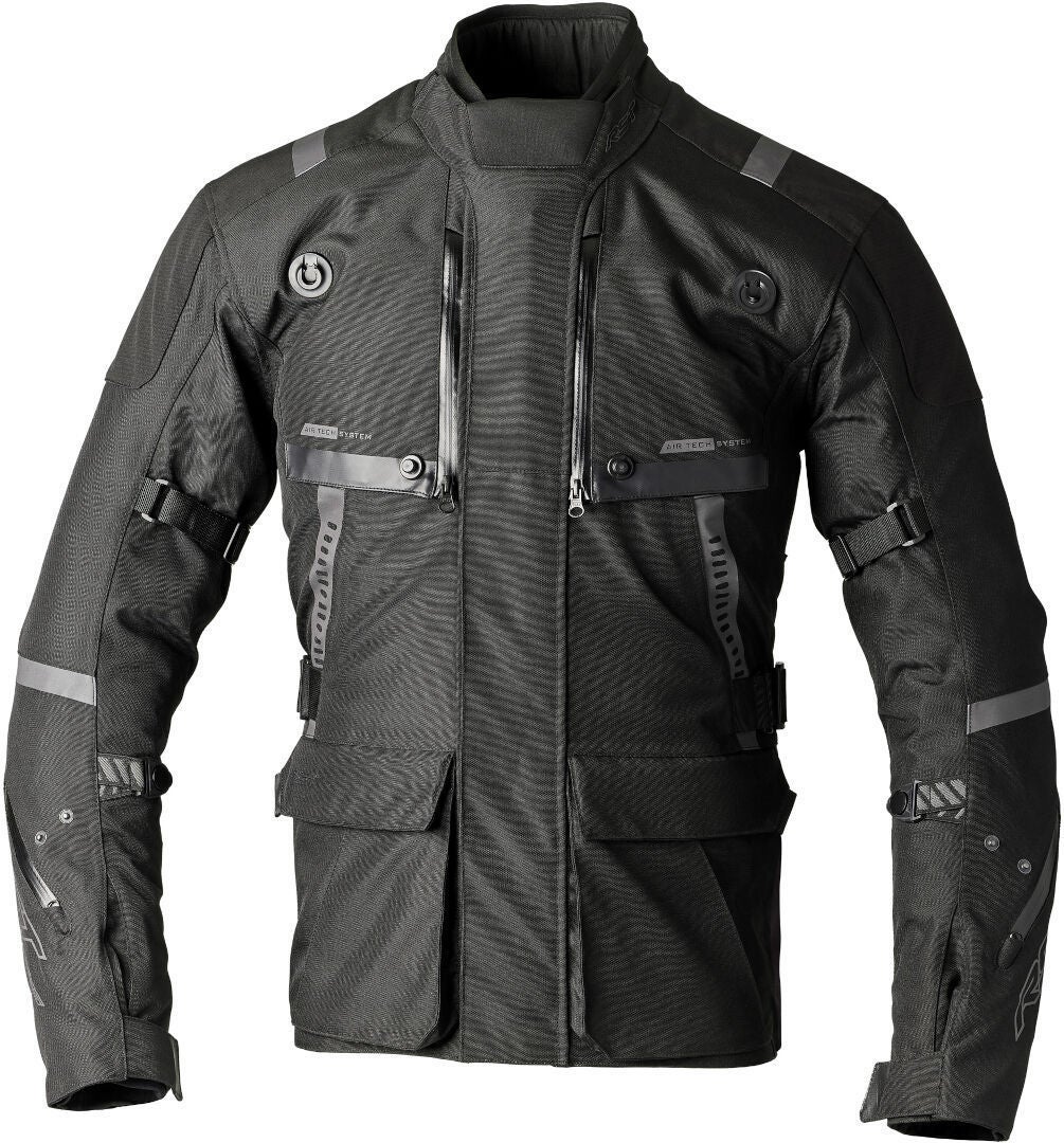 RST Pro Series Vulcan Motorrad Textil Jacke schwarz/schwarz 5XL Abbildung 1