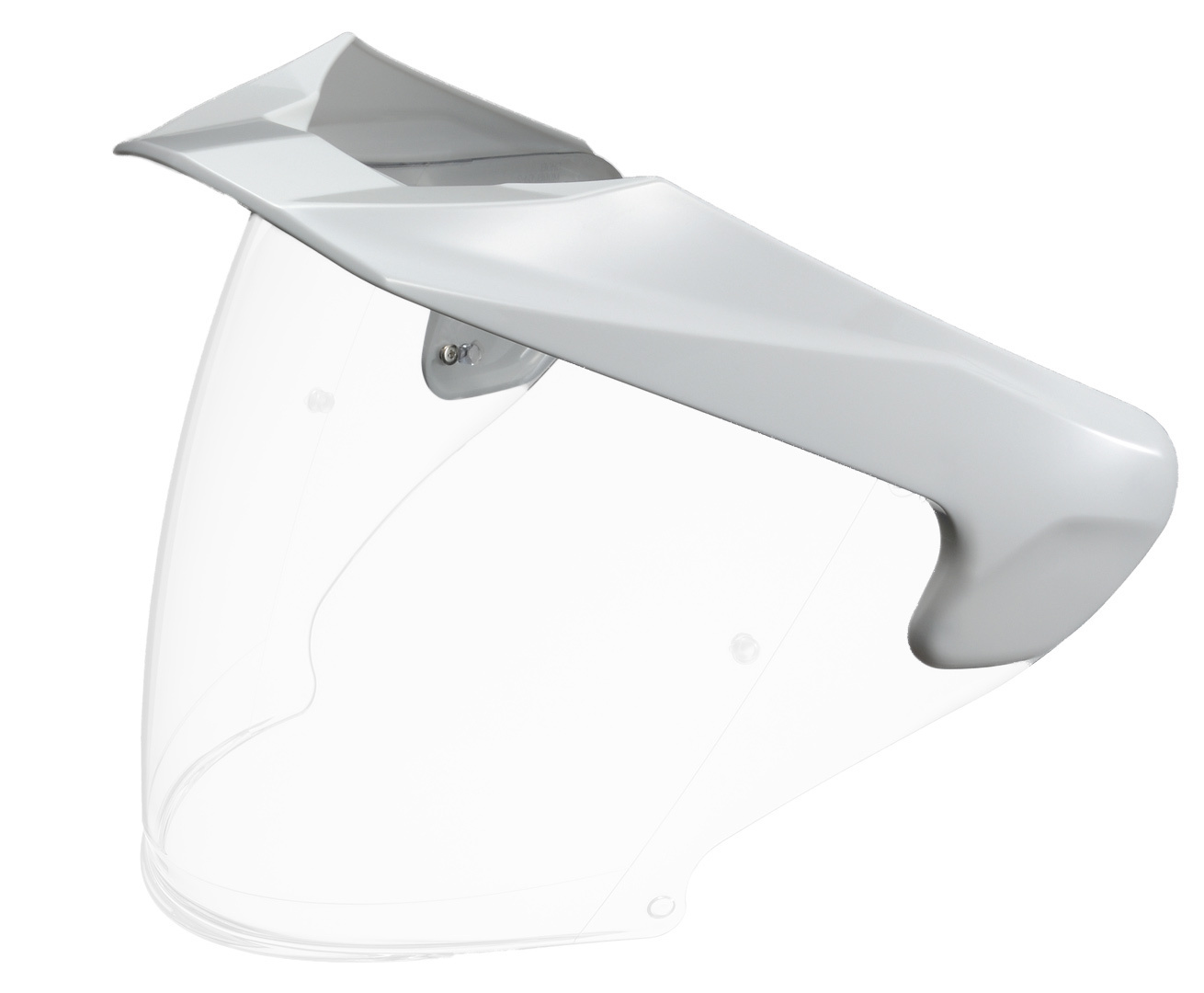 Shoei V440 CJ-2 Vârful Casca alb Figura 1