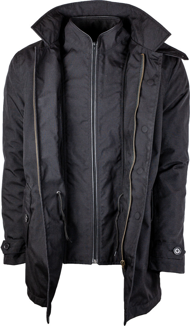 Side view of GMS Franck waterproof Motorcycle Textile Jacket