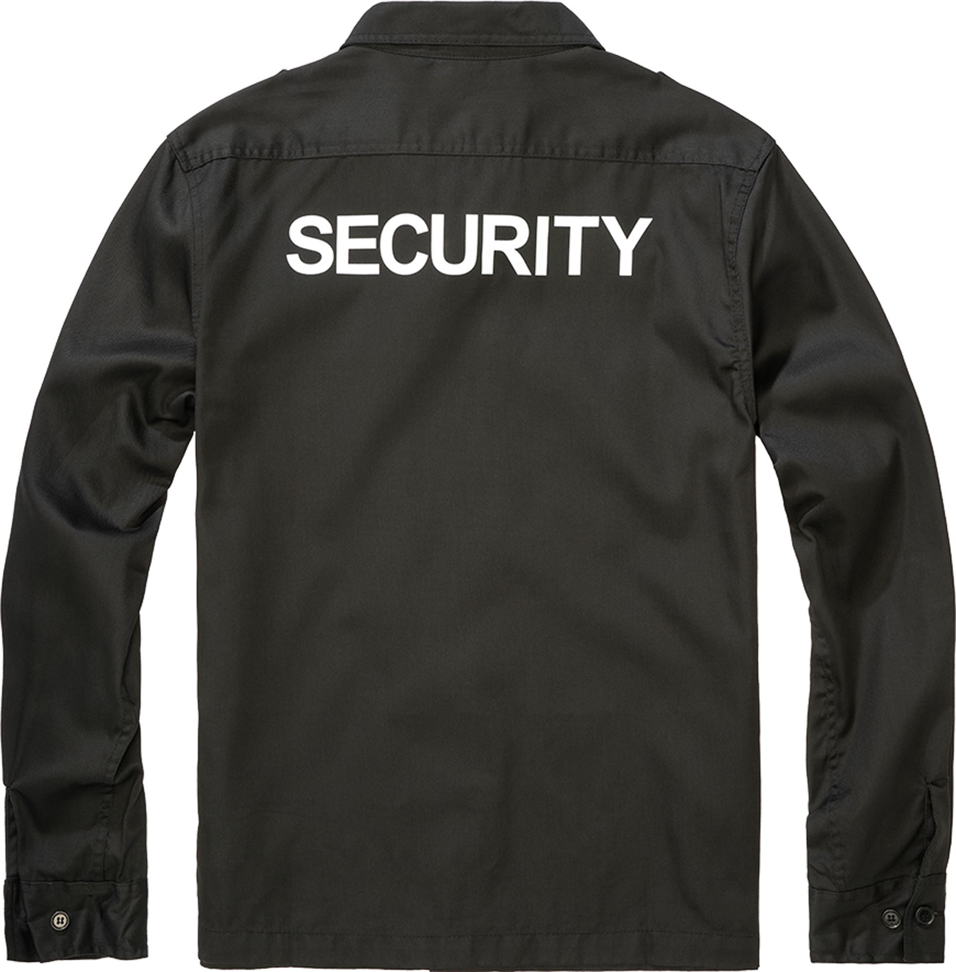 Brandit Security US Long Sleeve Shirt M Figure 2