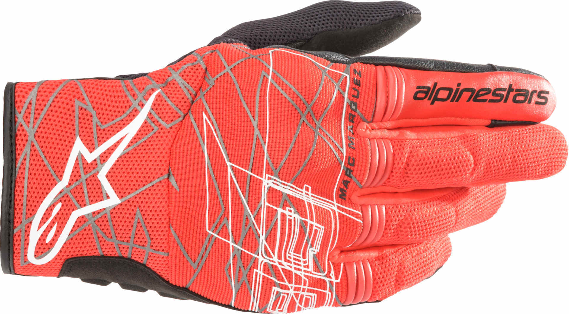 Alpinestars MM93 Losail V2 Motorcykelhandsker rød/sort S Figur 1
