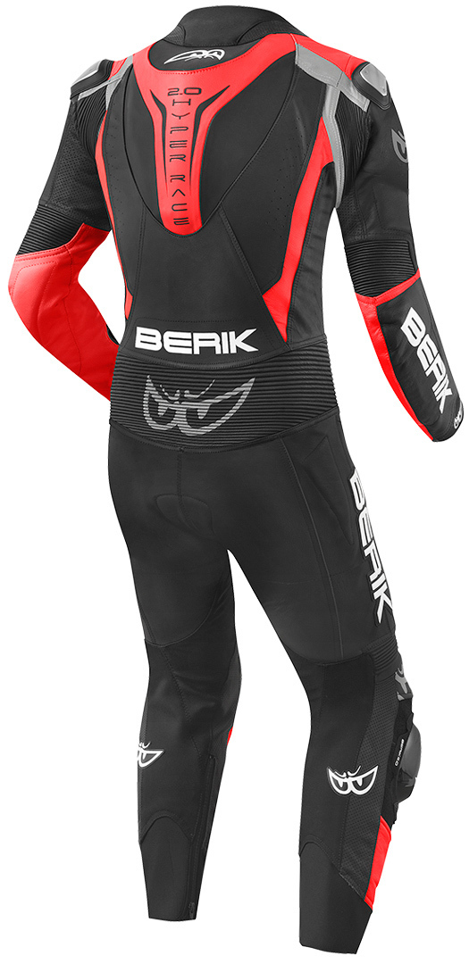 Berik NexG One Piece Motorcycle Leather Suit black/red 60 Figure 2