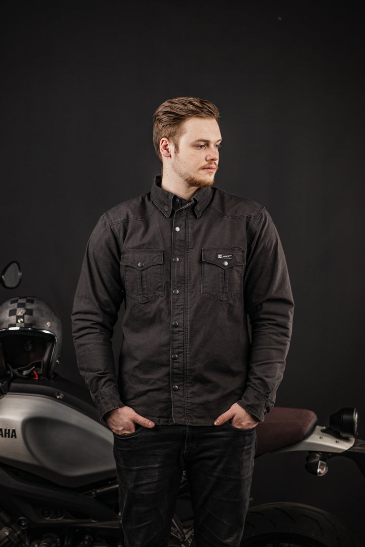 Merlin Hayes Motorcycle Camicia Moto L Figura 2