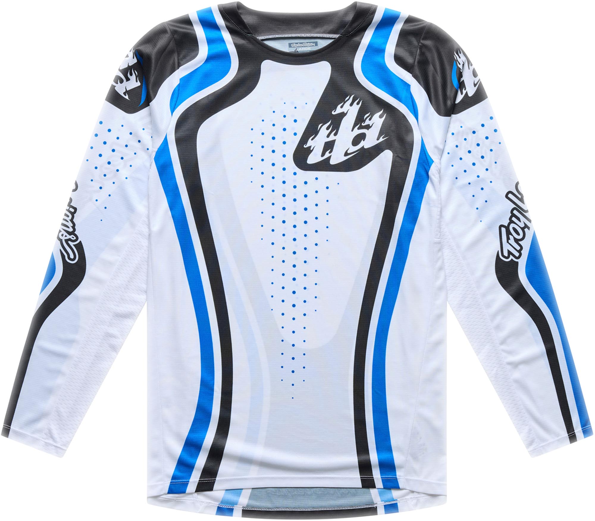 Troy Lee Designs GP Pro Roller Motocross-trui wit/blauw XL Figuur 1