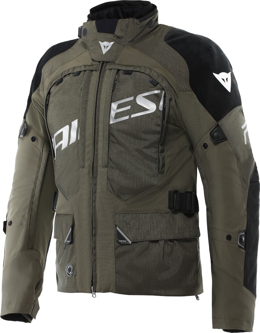 Dainese Springbok 3L Absoluteshell Motorcycle Textile Jacket olive 56 Figure 1