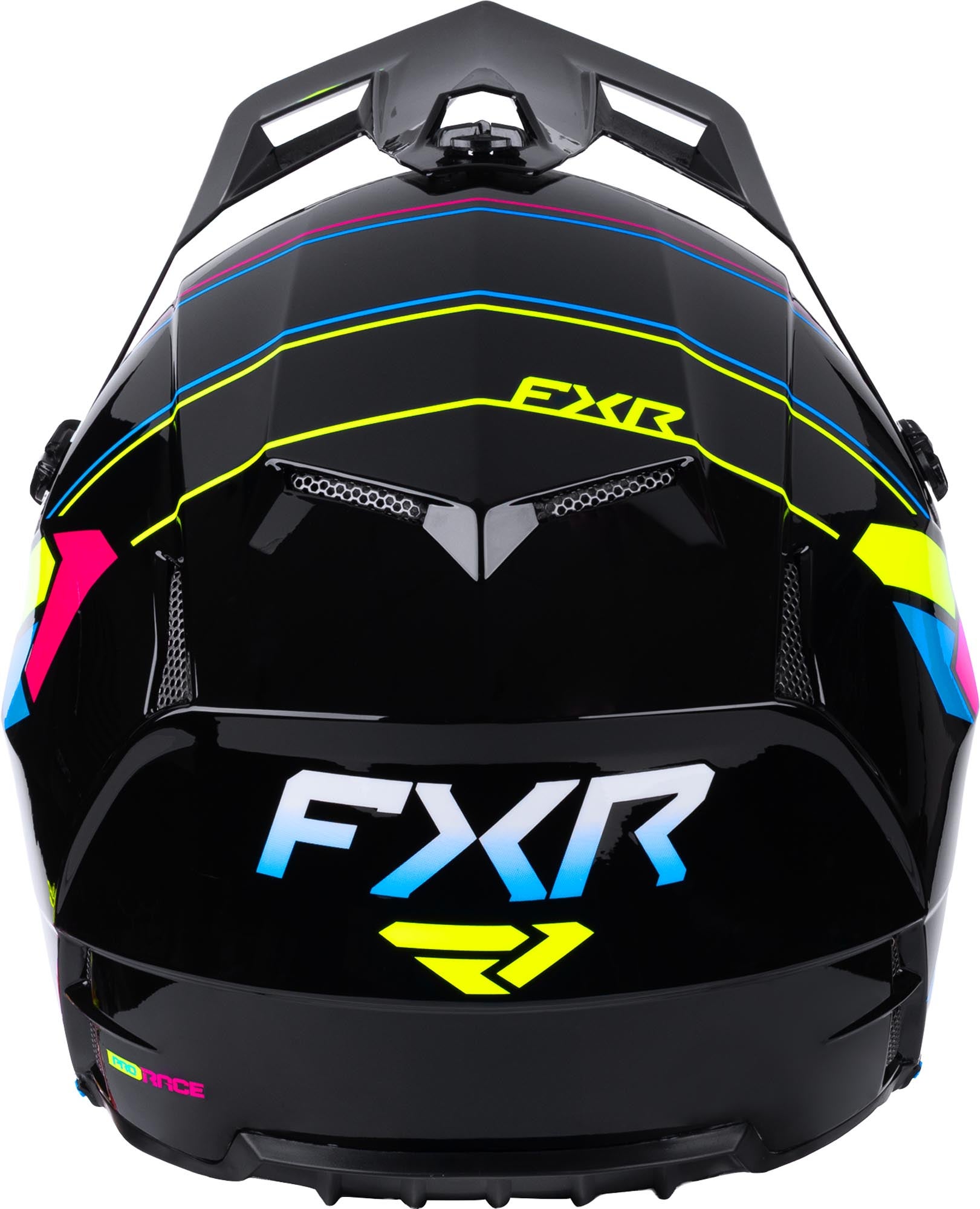 FXR Clutch Comp Casco da motocross nero/blu/giallo 3XL Figura 5
