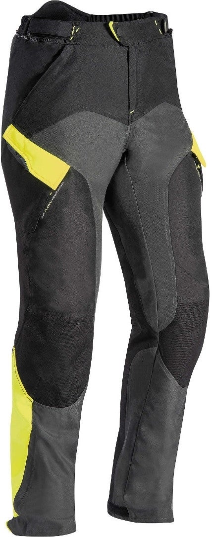 Ixon Crosstour 2 PT Motorcycle Textile Pants black/yellow 5XL Figure 1