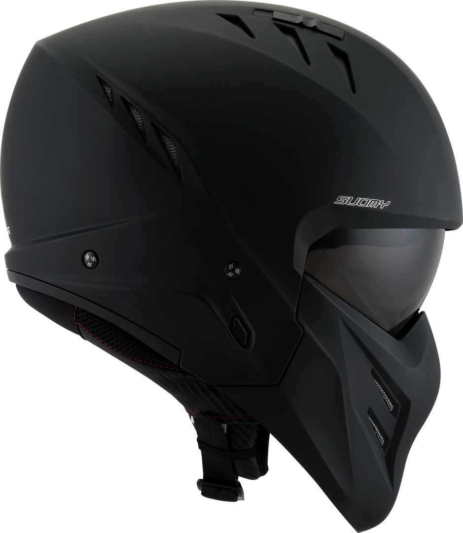 Suomy Armor Plain Trysková přilba Black Matt M (57/58) Obrázek 6