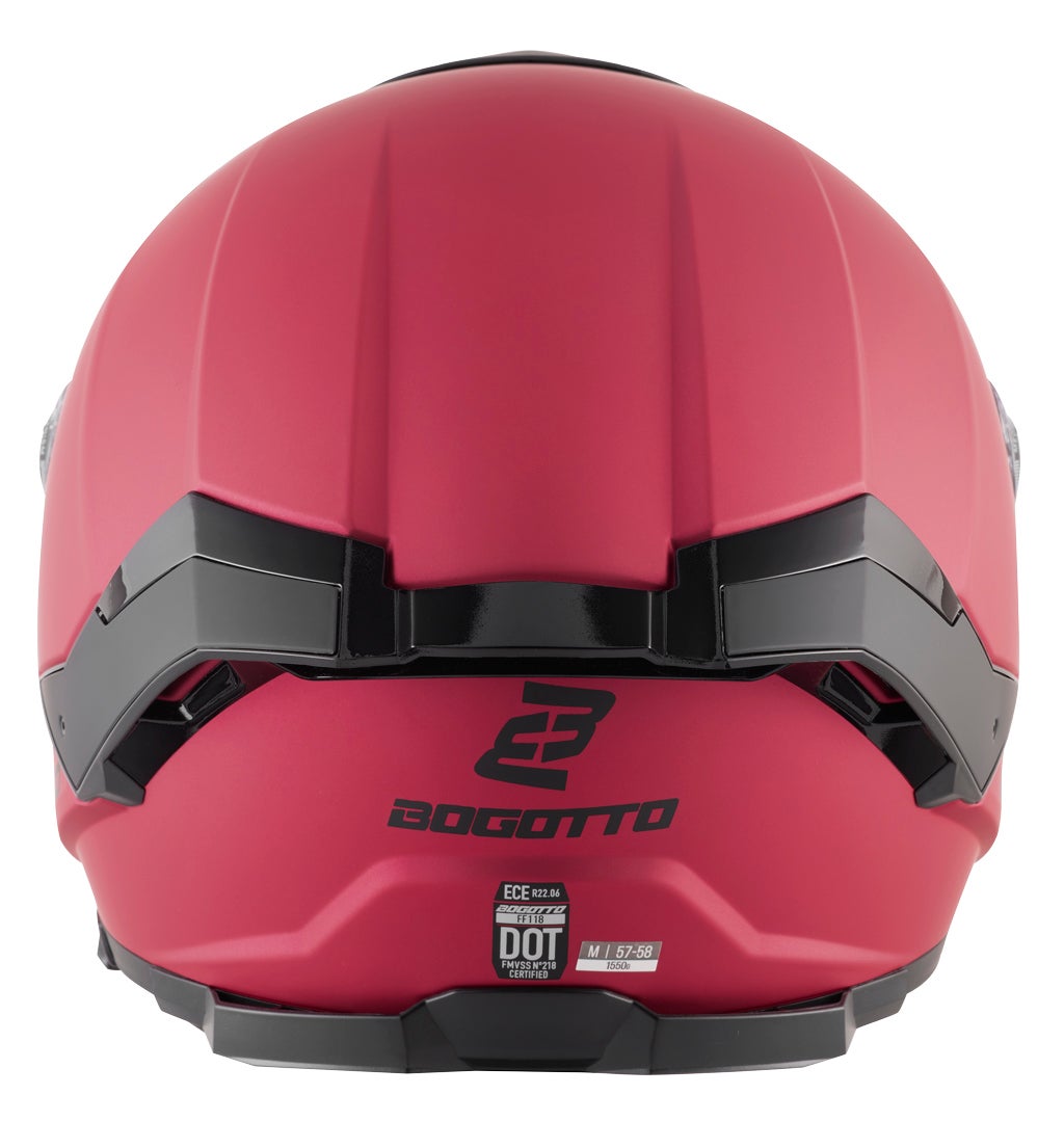 Bogotto FF118 Casco Red Matt L Figura 4