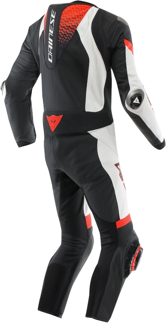 Dainese Laguna Seca 6 1- Piece Motorcycle Leather Suit black/white/red 46 Figure 2