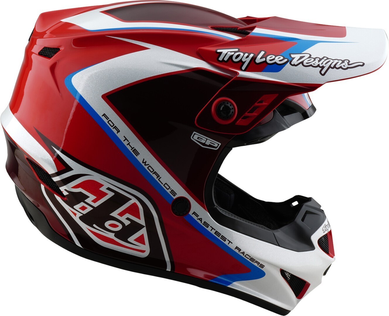 Troy Lee Designs GP Shutter Cască de motocross roșu L (58/59) Figura 6