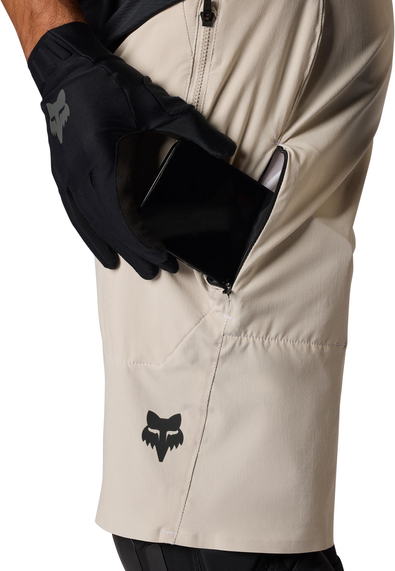FOX Flexair Shorts de Ciclismo Branco 40 Figura 4