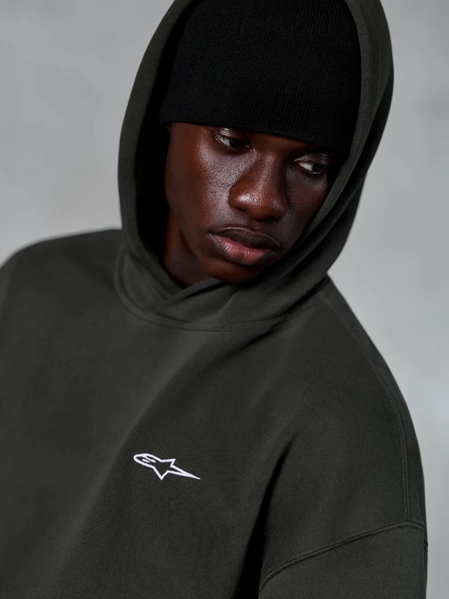 Alpinestars Essentials Ageless Hoodie off schwarz M Abbildung 6
