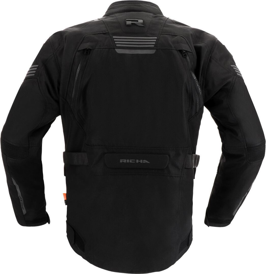 Richa Phantom 3 waterproof Motorcycle Textile Jacket black 4XL Figure 3