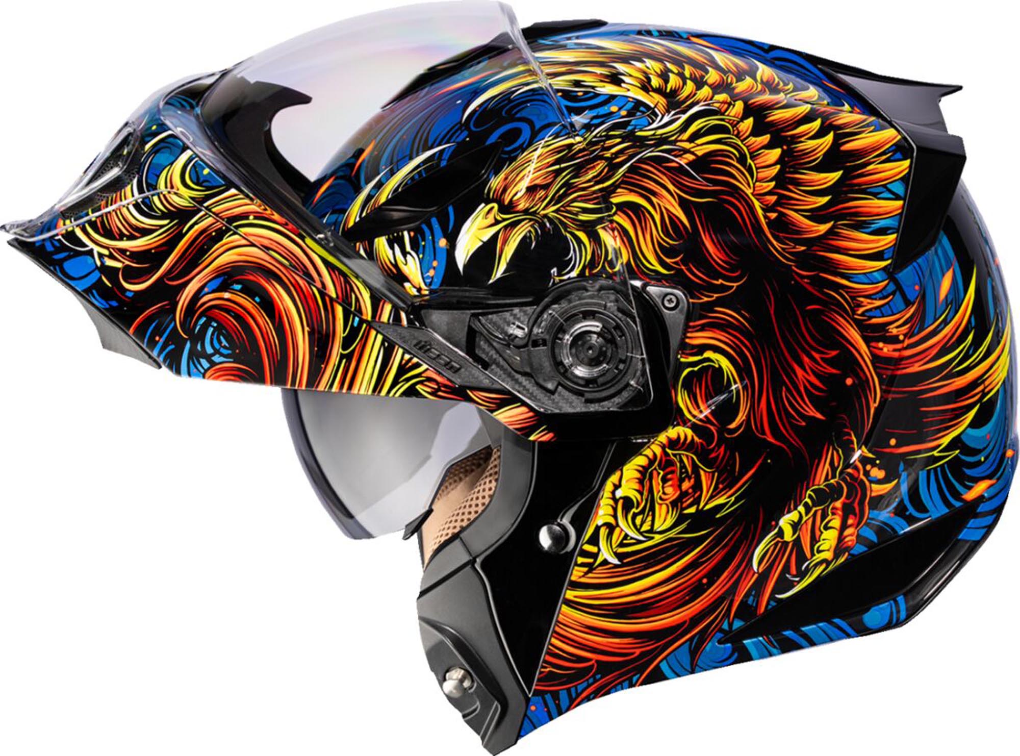 Icon Threshold Burn Birdie Burn Hjelm S Figur 4