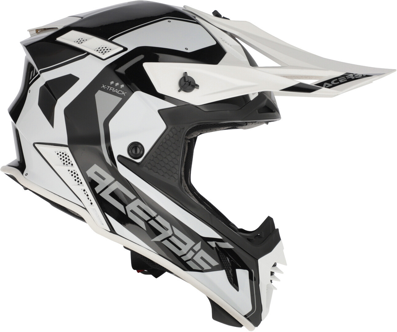 Acerbis X-Track 2024 Motocross hjälm svart/vitt XS (53/54) Figur 7