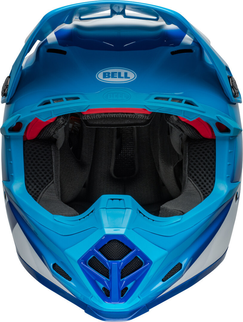 Bell Moto-9S Flex Rail Cască de motocross Albastru/Alb S (55/56) Figura 3