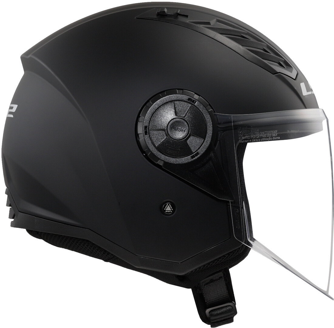 LS2 OF616 Airflow II Solid Jet Helm Black Matt M (57/58) Figuur 6