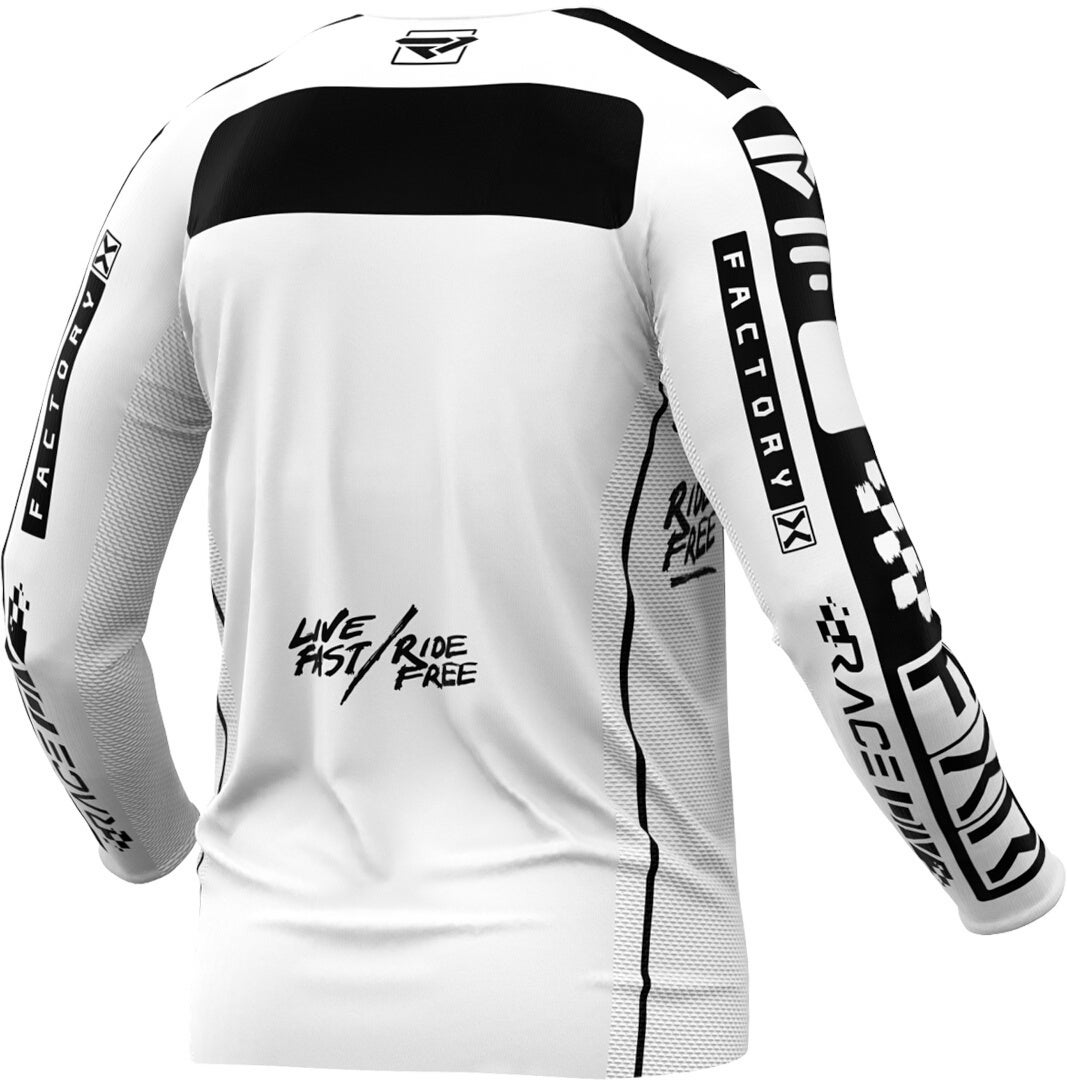 FXR Podium Gladiator 2024 Motokrosový dres bílá/černá XXL Obrázek 2
