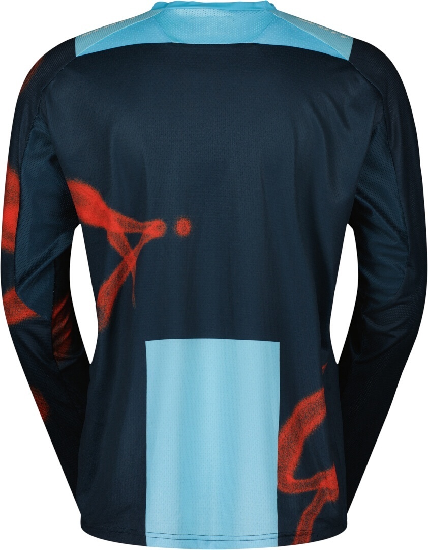 Scott Evo Dirt Sail Blue Maglia da motocross XL Figura 2