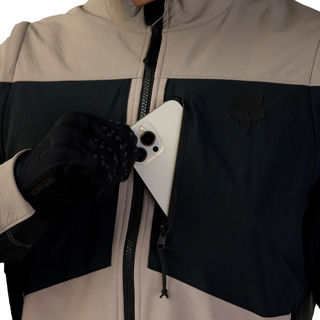 FOX Ranger Softshell Jaqueta Motocross areia/preto 3XL Figura 6