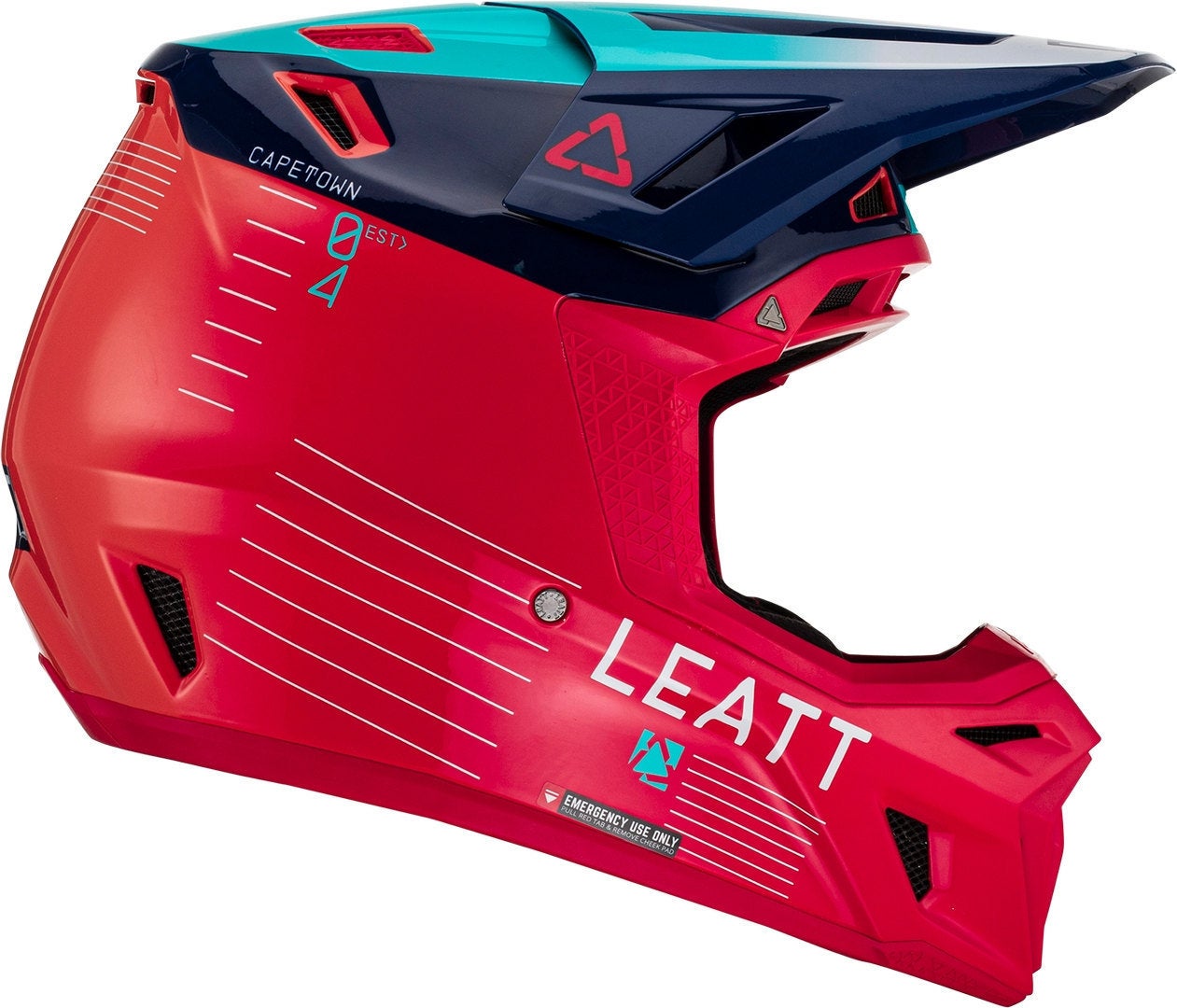 Leatt 8.5 Royal Capacete de Motocross com Óculos L (59/60) Figura 3