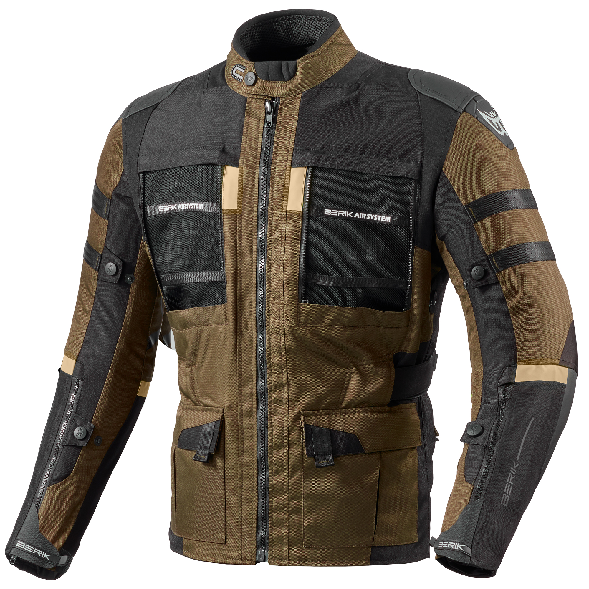 Berik Absolute Zero RX Motorcycle Textile Jacket black/brown 52 Figure 4