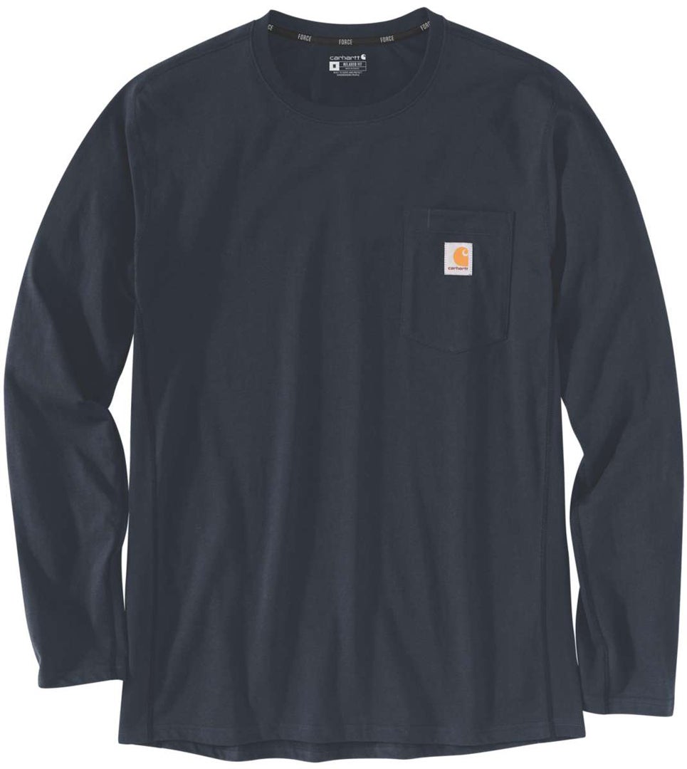 Carhartt Force Flex Pocket Camicia a maniche lunghe blu scuro M Figura 1