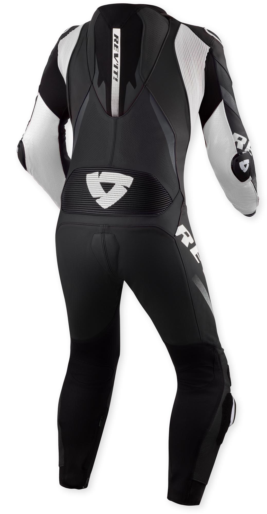 Side view of Revit Hyperspeed 3 perforated One Piece Motorcycle Leather Suit