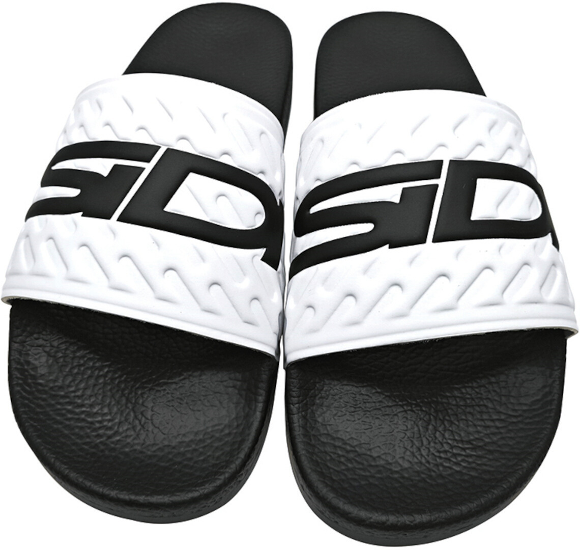Sidi Pool Slide Pantofole Bianco/nero 42 Figura 1