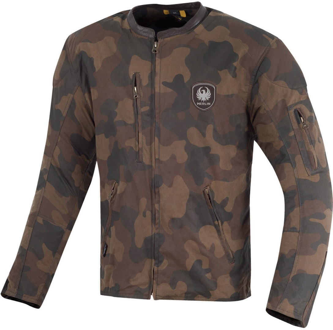 Merlin Covert Camo Veste de ciré Marron M Figure 1