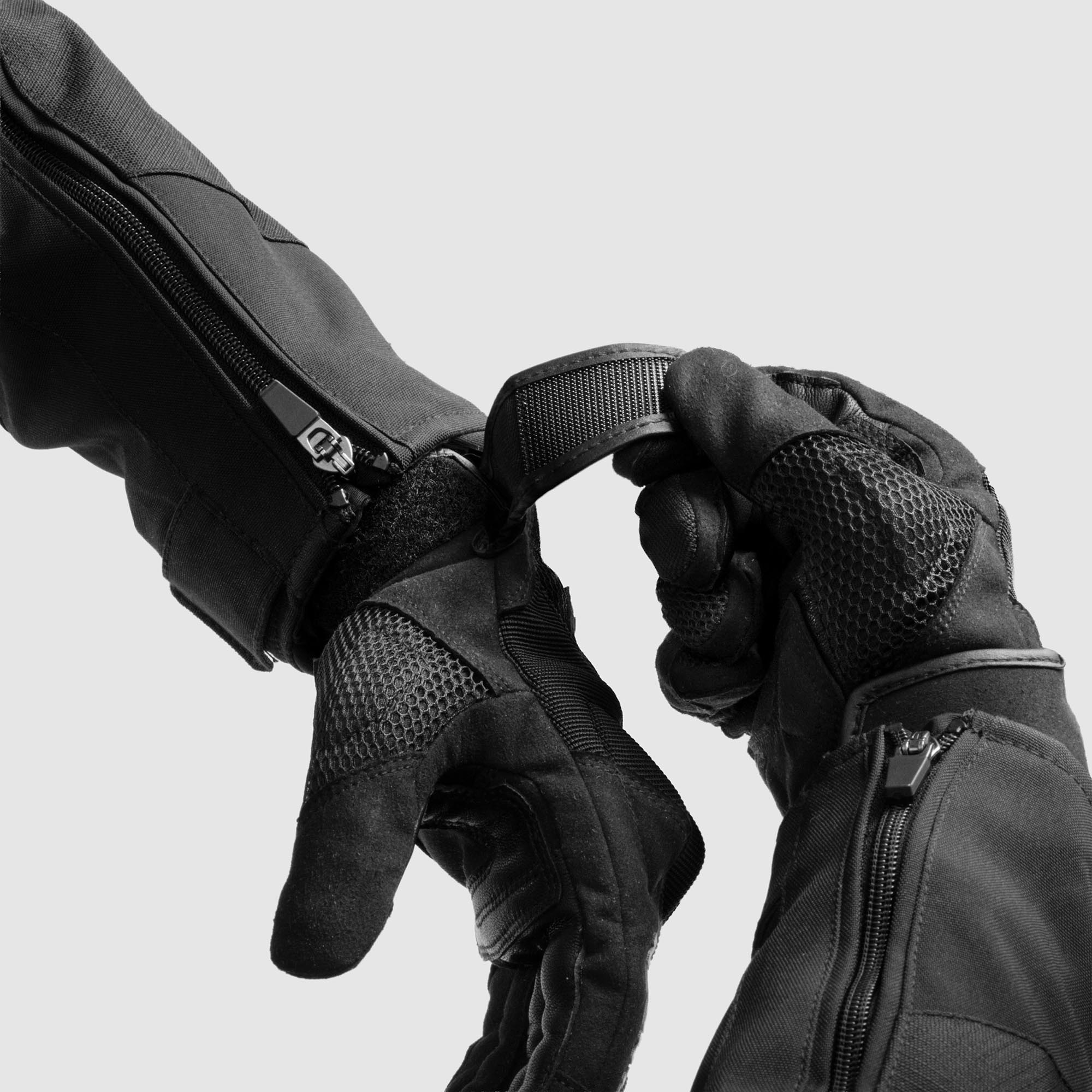 Rebelhorn Core Motorcykelhandsker Sort XL Figur 3