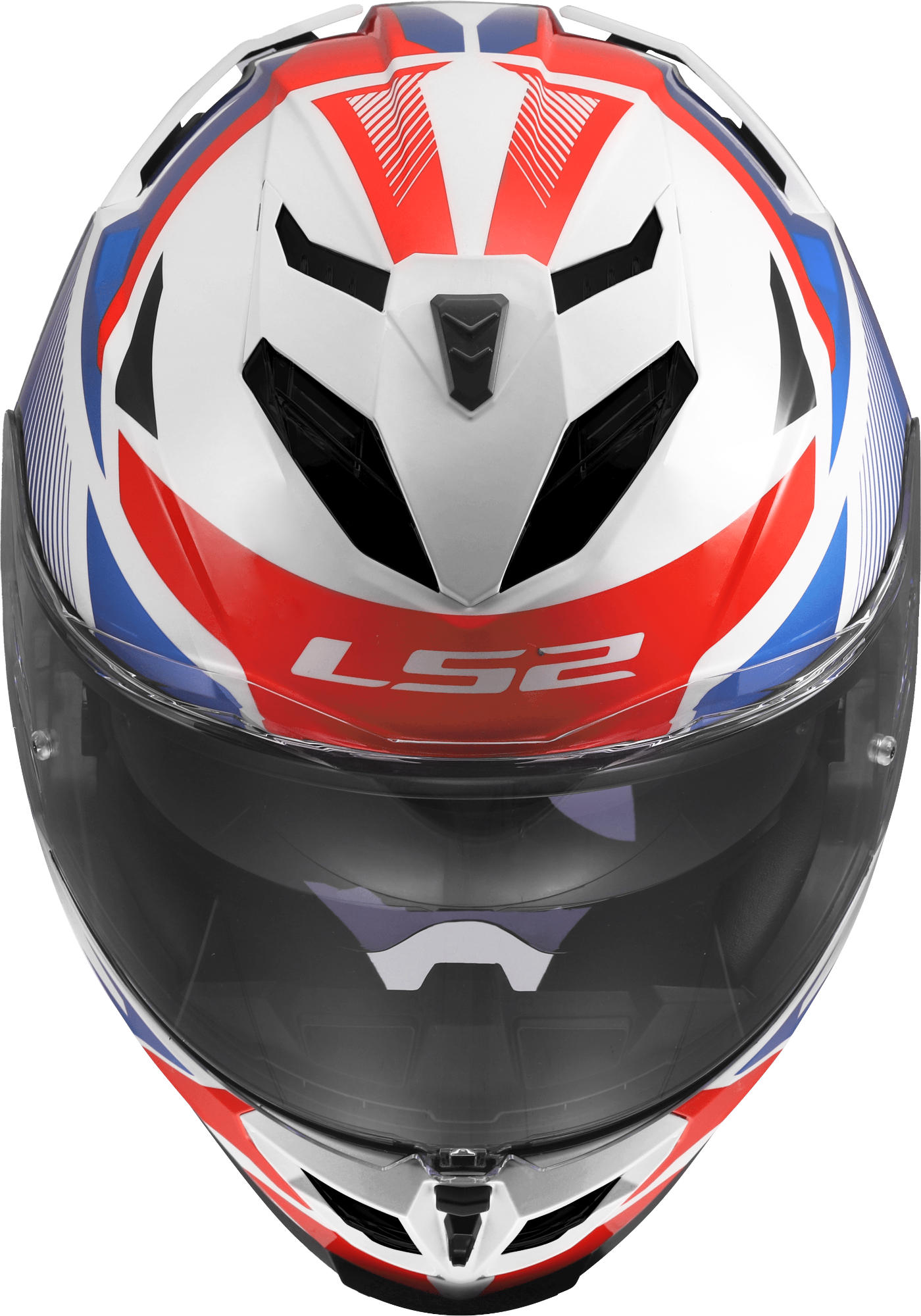 LS2 FF818 Storm III Komai Casque Blanc/Bleu/Rouge M (57/58) Figure 6