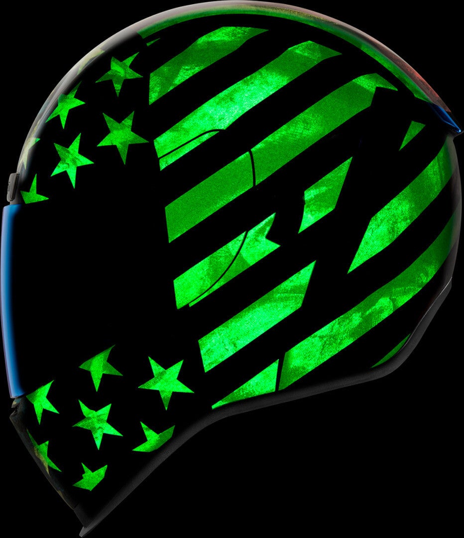 Icon Airform Old Glory Helm XXXL (65/66) Abbildung 9