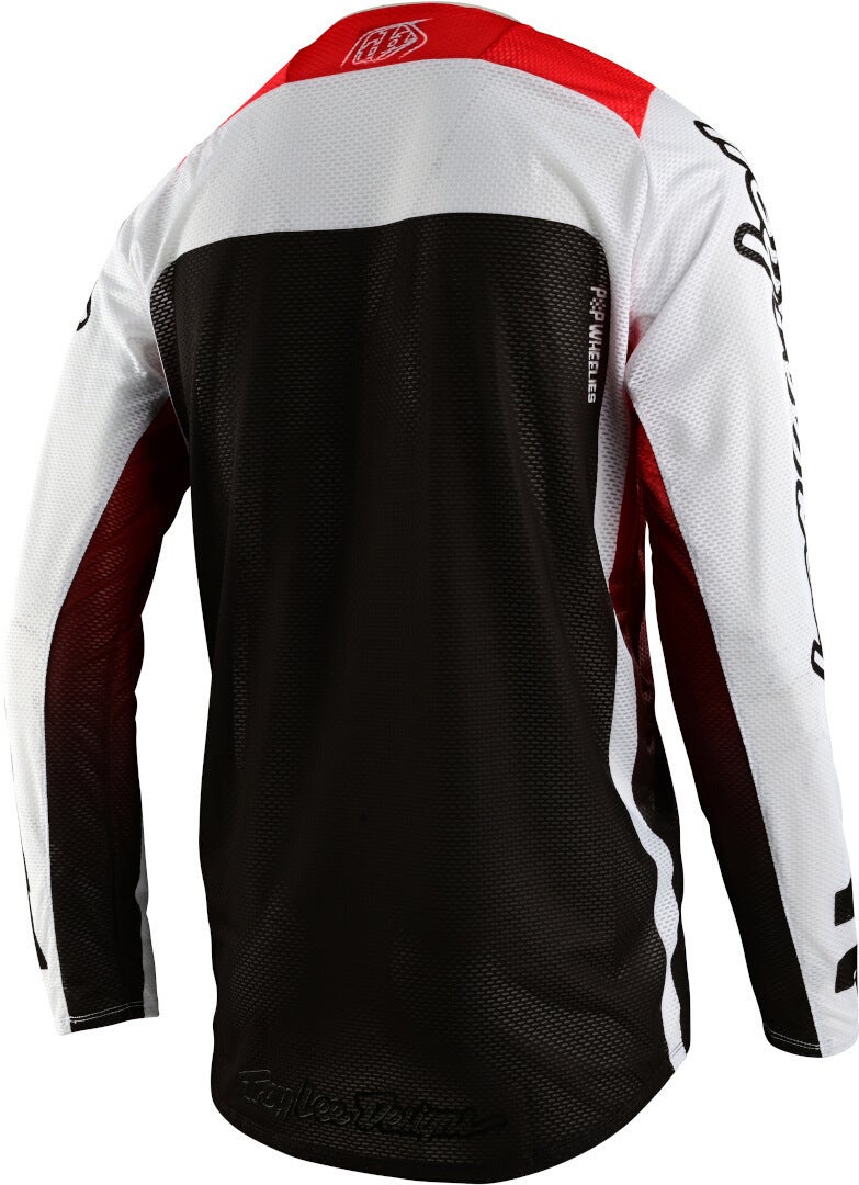Troy Lee Designs SE Pro Air Lanes Motocross trøje rød/sort M Figur 2