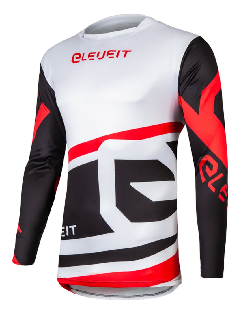 Eleveit X-Legend Motorcross Jersey rood/wit XL Figuur 1