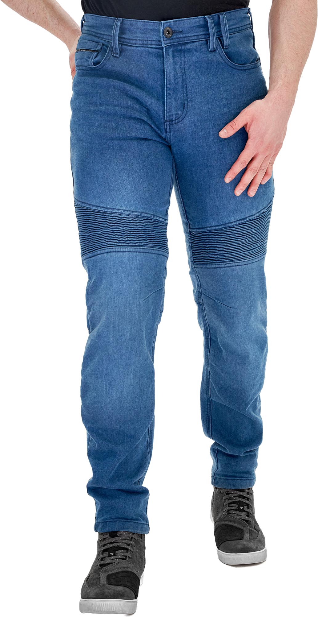 SHIMA Zenith Motorrad Jeans blå 32/32 Figur 3