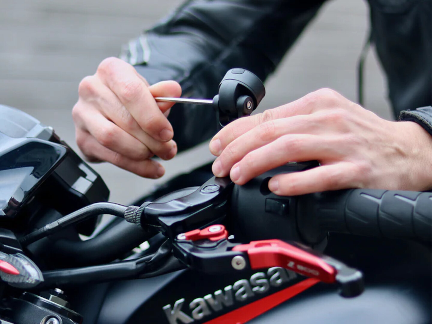 Shapeheart Montura oglinzii pentru oglinda de motocicletă pentru smartphone XXL Figura 2