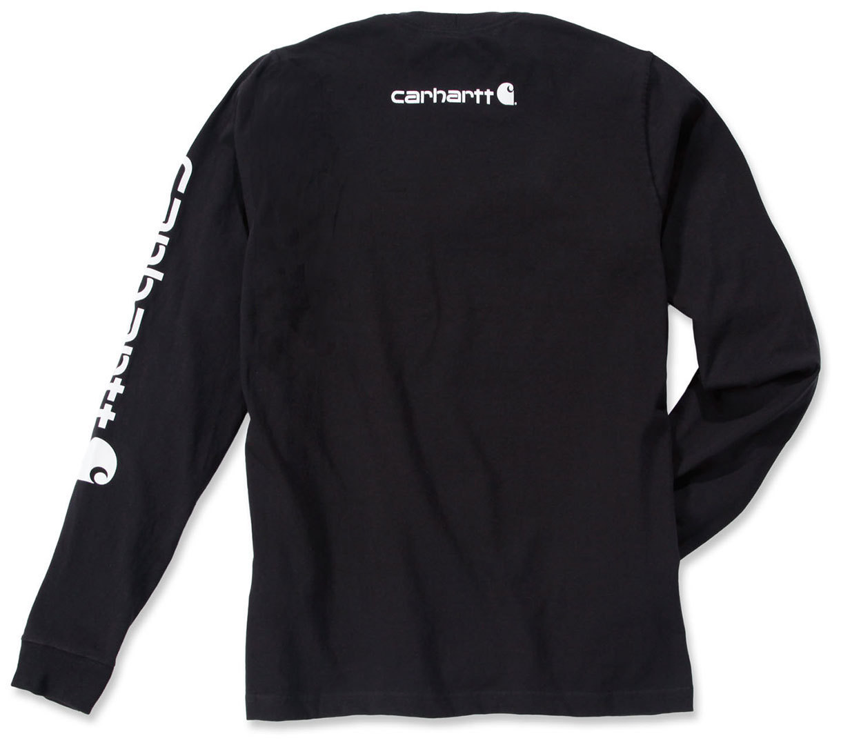 Carhartt Logo Longsleeve Sort M Figur 2