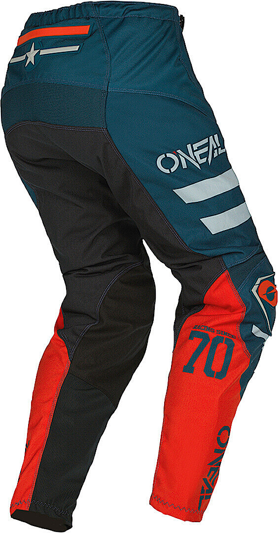 Oneal Element Squadron V.22 Motocross Pants blue/red 38 Figure 2