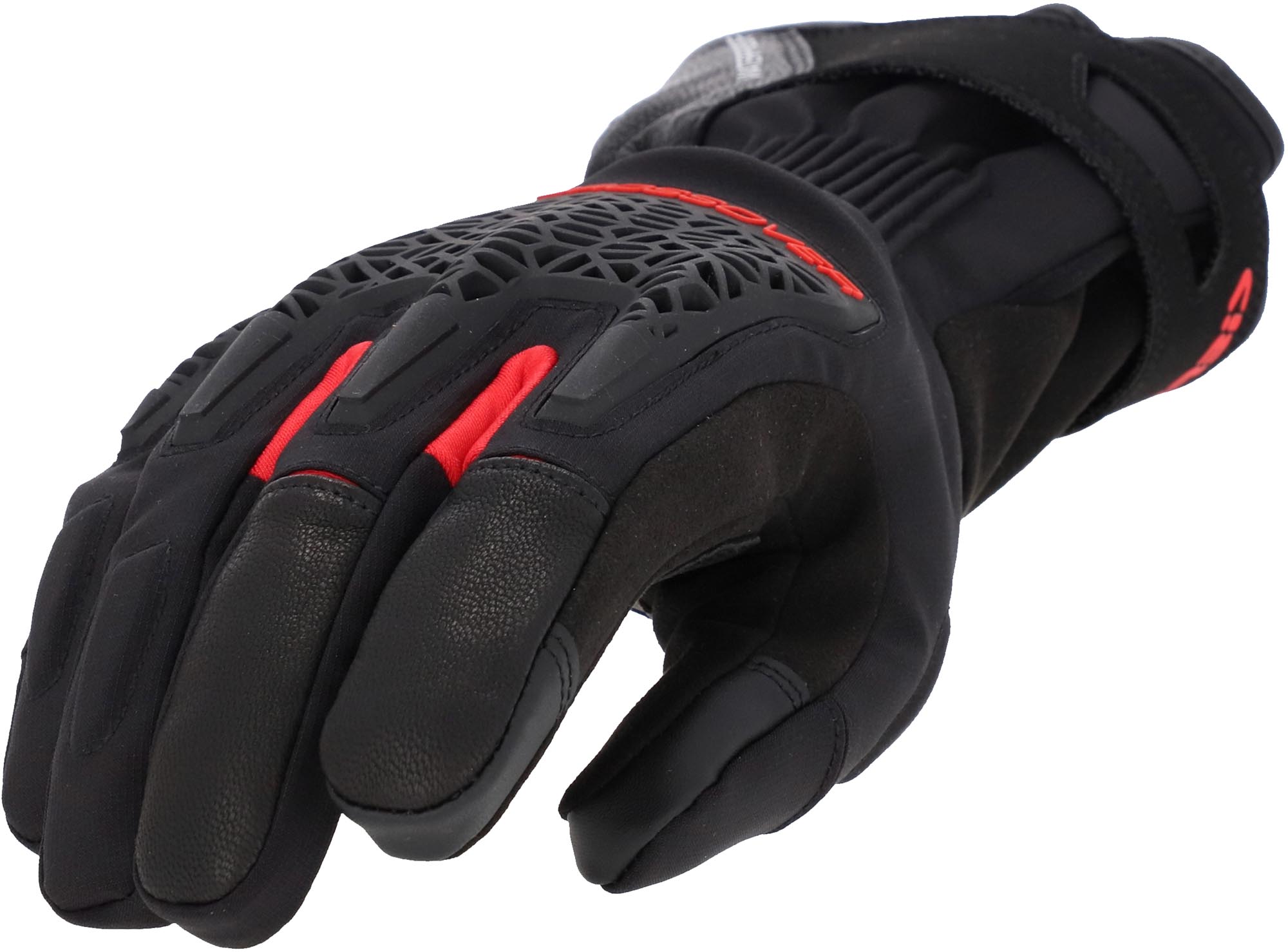 Acerbis Crossover WP wasserdichte Damen Motorrad Handschuhe schwarz M Abbildung 1