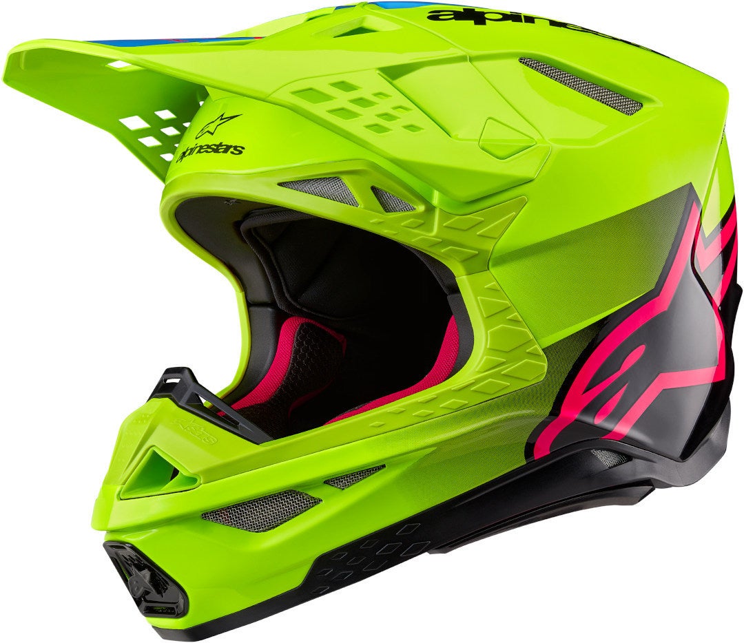 Alpinestars Supertech S-M10 Unite 2024 Casco Motocross Verde/Nero XL (61/62) Figura 1